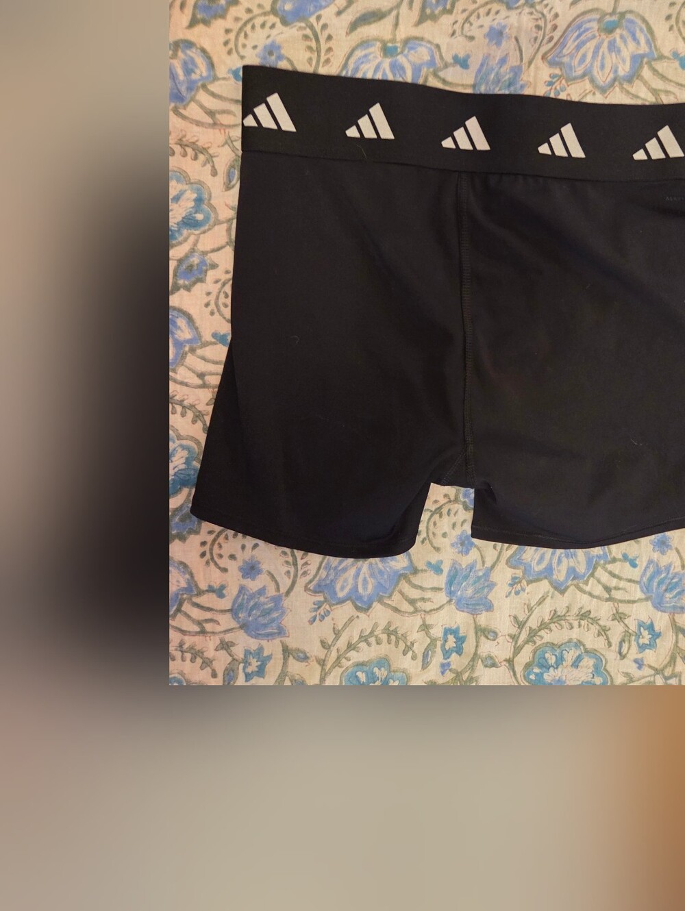 adidas Black Men’s Athletic Compression Boxer Shorts